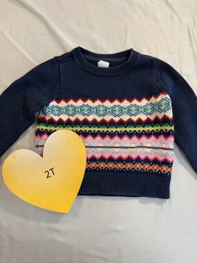 GAP  - knit pullover sweater. Size 2